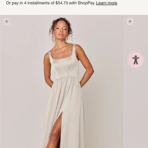 Whitney Satin Dress Revelry size 14